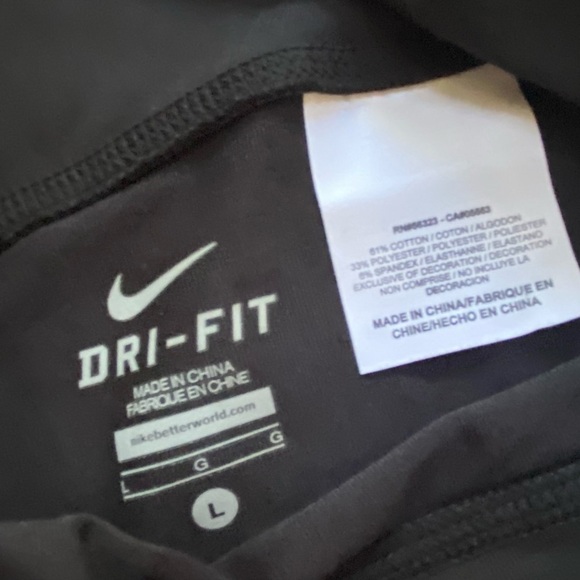 Women’s Nike OHIO STATE BUCKEYES 19” DriFit Leggings Size Large - Picture 2 of 5